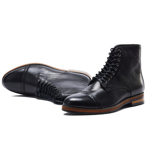 High Street Mid-Top Genuine Leather Martin Boots MRC STORE