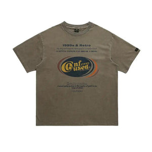 Retro Off-Shoulder T-Shirt - MRC STORE