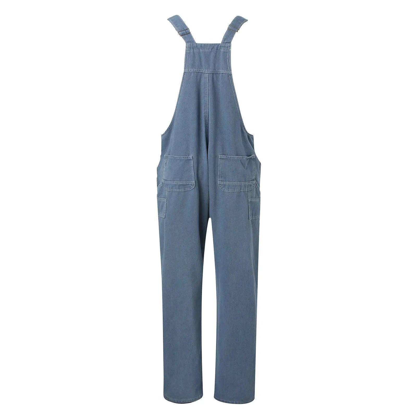 Work jeans With Shoulder Straps - MRC STORE