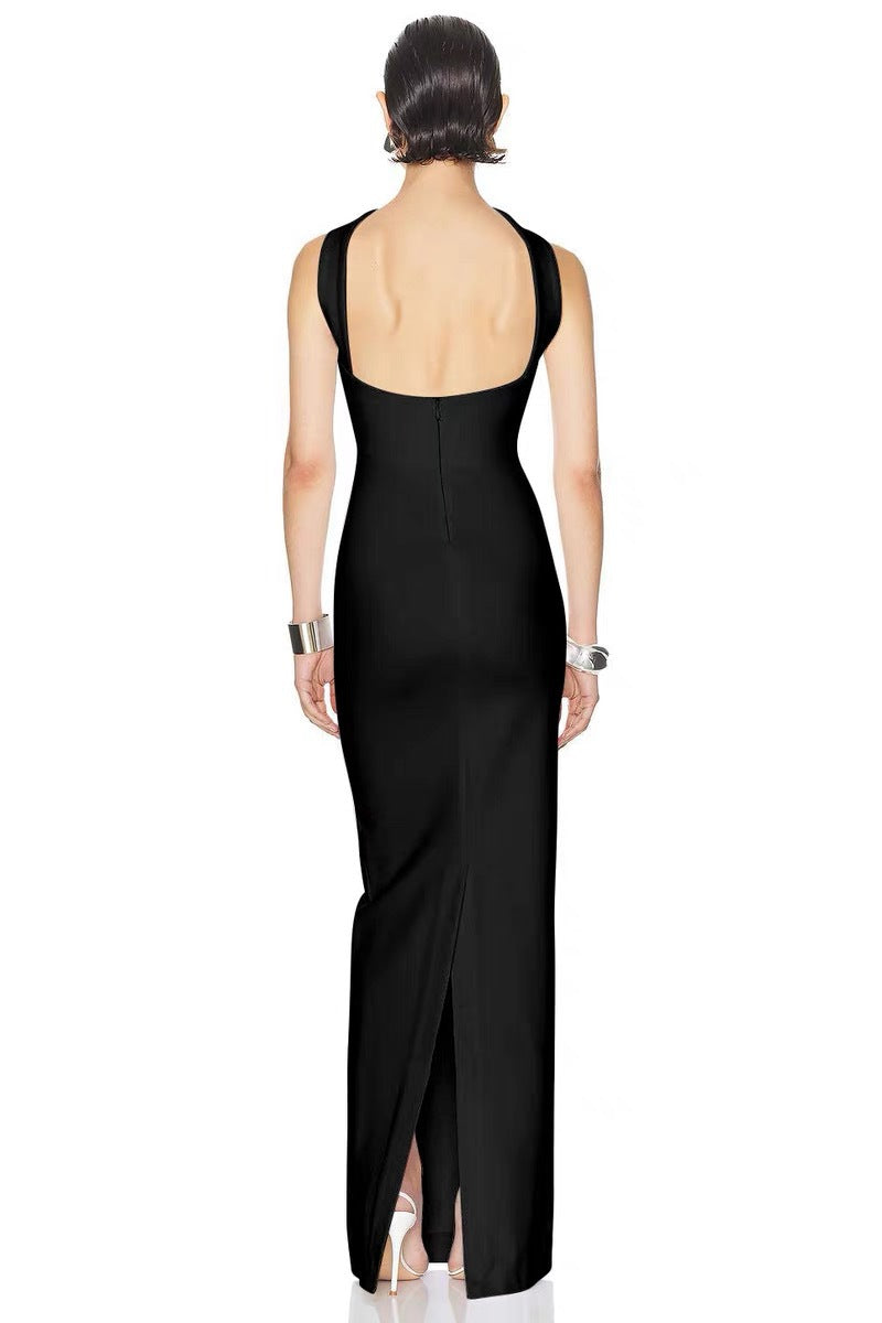 Women’s Halter Dress - Skinny Party Long Dress My Store