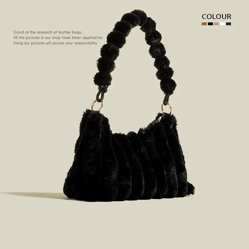 High Grade Plush Shoulder Bag - MRC STORE