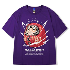 Hip Hop Loose Cotton Short Sleeve Tee - MRC STORE