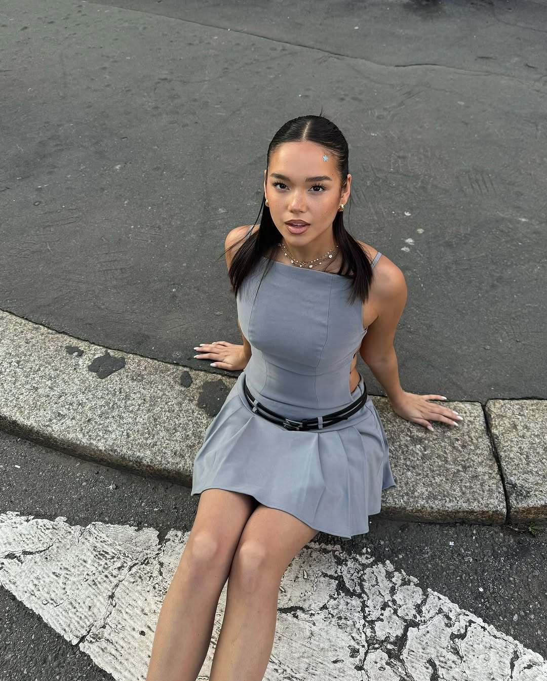Women’s Backless Dress - Pleated A-Line Sling My Store