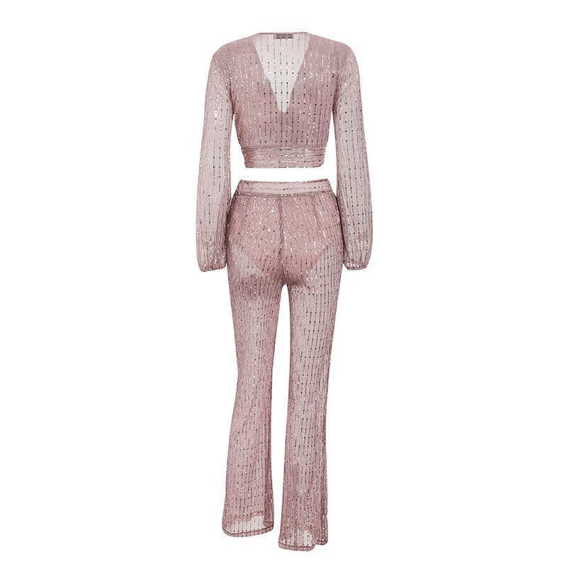 Chic Wide Leg Casual Jumpsuit - MRC STORE