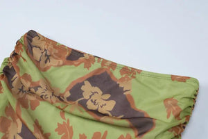 Elegant Floral Mesh Dress - MRC STORE