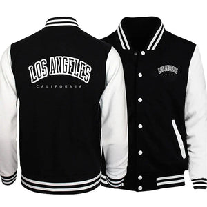 Casual Lettered Baseball Sweater - MRC STORE