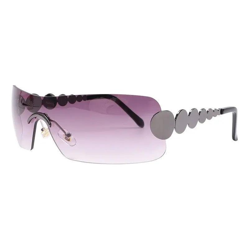 One Piece Rimless Outdoor Sunscreen Sunglasses - MRC STORE