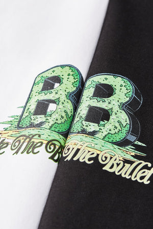 Men’s Printed T-Shirt - Letter B Loose My Store