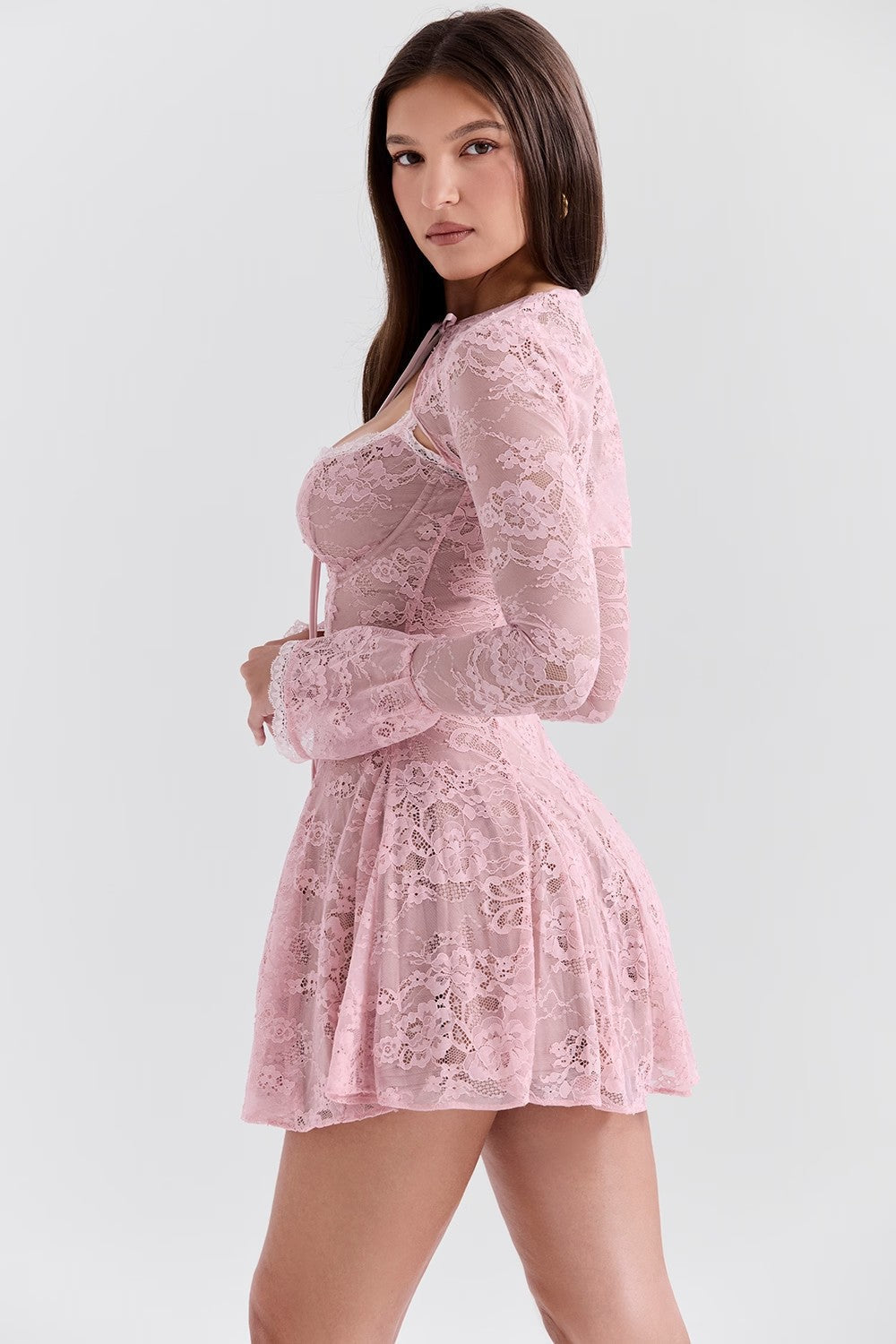 Women’s Lace Two-Piece - Suspender Skirt My Store