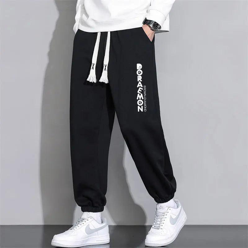 Cropped Casual Loose Long Pants - MRC STORE