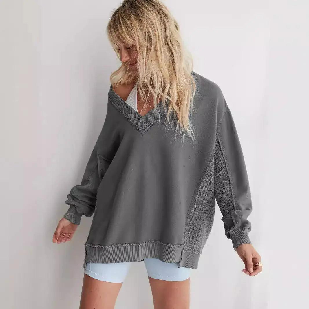Trendy Pullover Sweater - MRC STORE