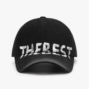 Letter Graffiti Curved Brim Soft Top Cap - MRC STORE