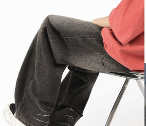 Fashion Men's Straight Loose Wide-leg Pants - MRC STORE