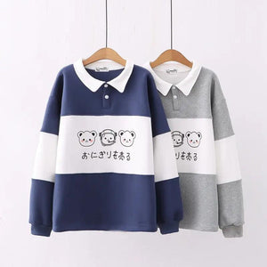 Cute Embroidered Winter Sweater - MRC STORE