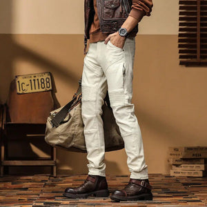 High End Slim Fit Motorcycle Jeans - MRC STORE