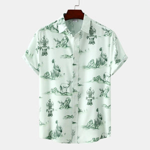Hawaiian Floral Shirt - MRC STORE