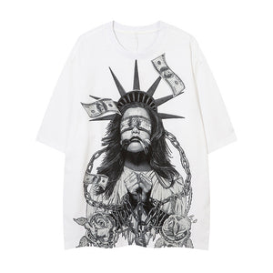 Men’s Street T-Shirt - Loose American Style My Store