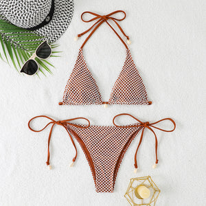Women’s Strap Three-Point Bikini My Store  35.00