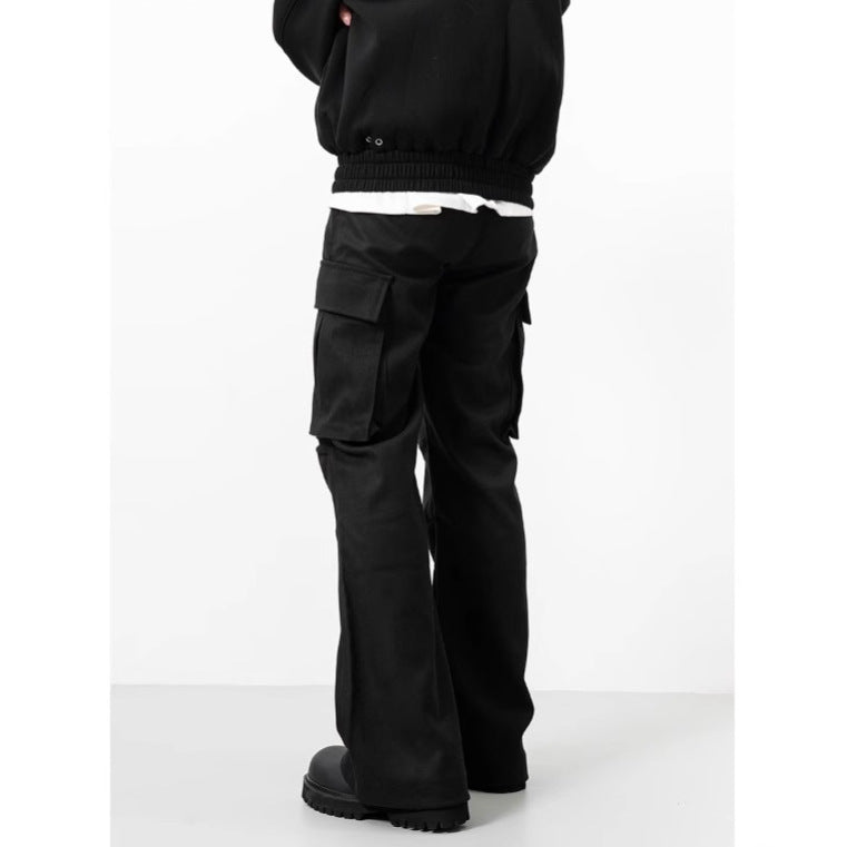 Multi-Pocket Cargo Pants – Straight Leg Tactical Trousers MRC STORE