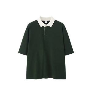 Men’s Polo Shirt - Mountain Contrast Lapel My Store  27.99