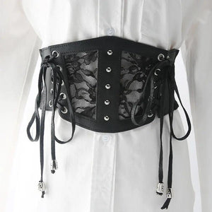 Lace Ladies Waistband Wide Elastic Corset Decoration - MRC STORE