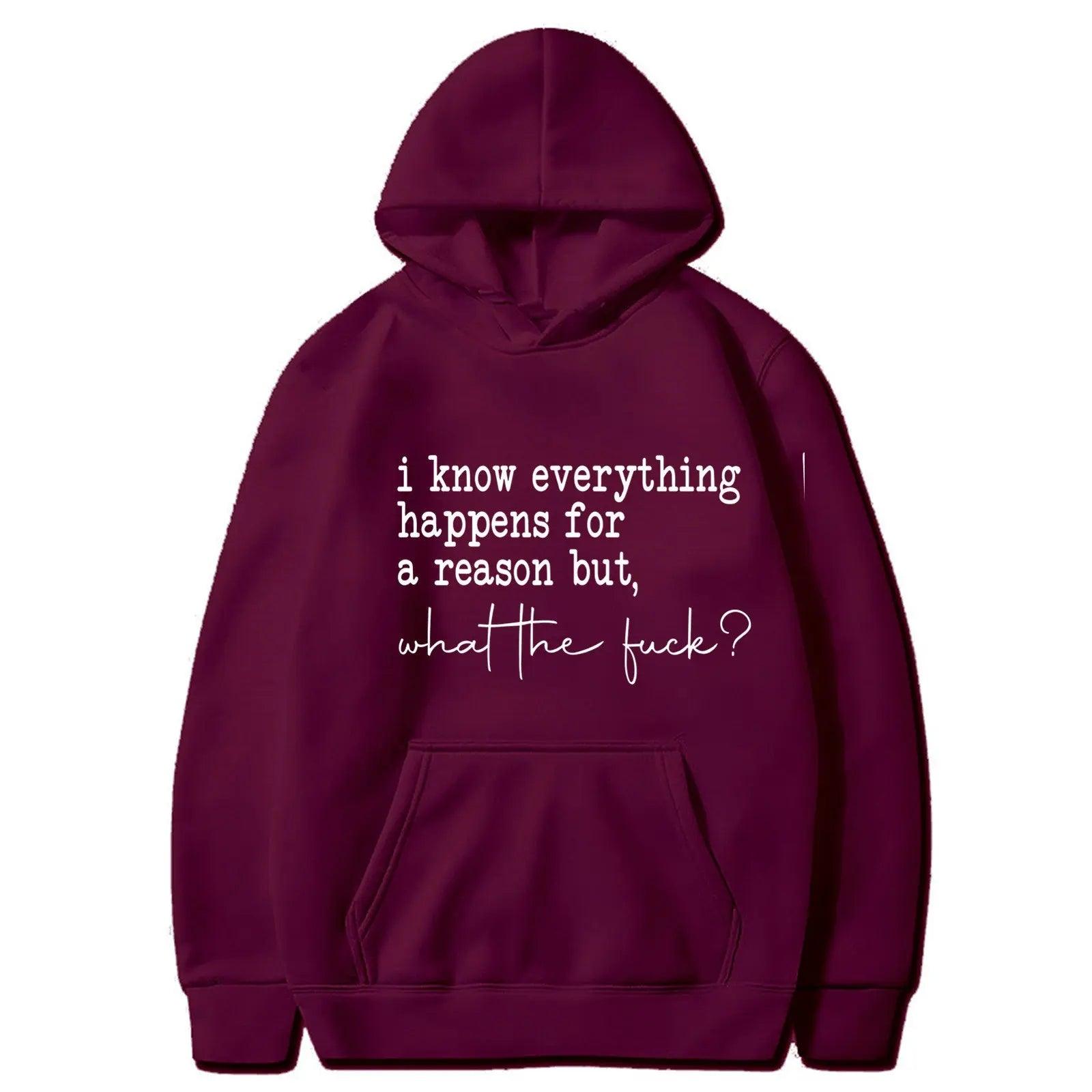 Printed Pullover Hoodie - MRC STORE
