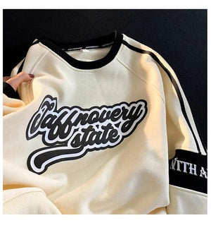 Retro Chenille Crew Neck Sweater - MRC STORE