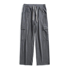 Loose Corduroy Cargo Pants - MRC STORE