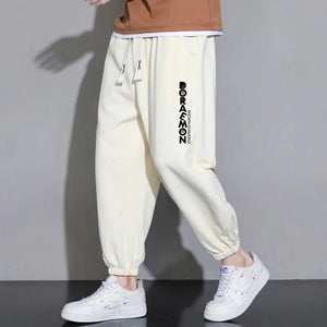 Cropped Casual Loose Long Pants - MRC STORE
