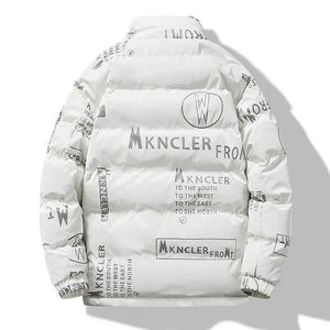 Fashion Printed Winter Coat - MRC STORE