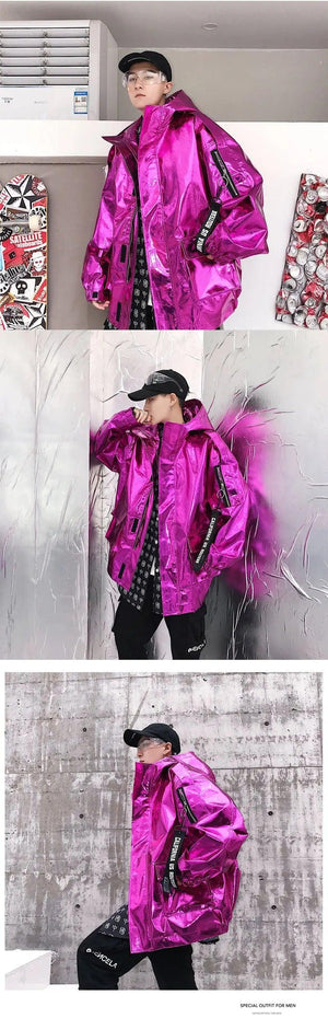Shiny Loose Jacket - MRC STORE