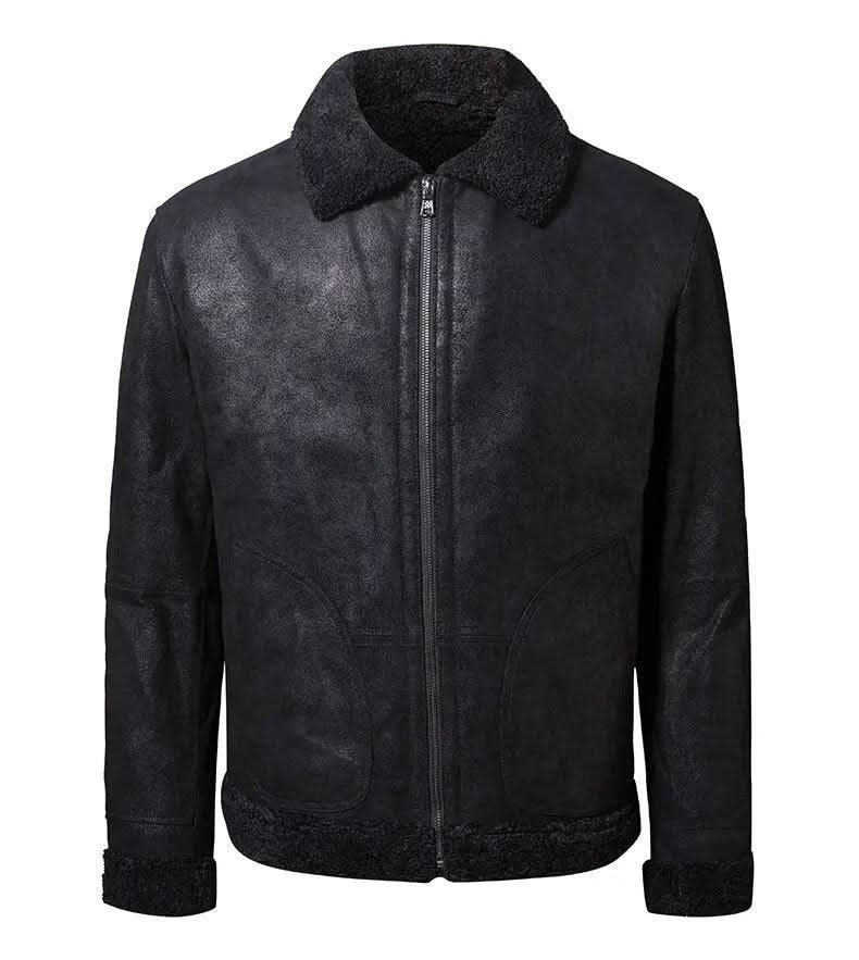 Vintage Casual American Leather Jacket - MRC STORE