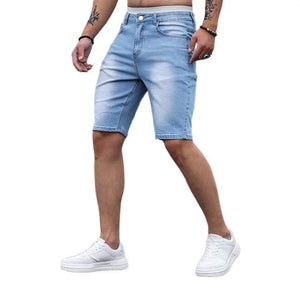 Stretch Denim Shorts - MRC STORE