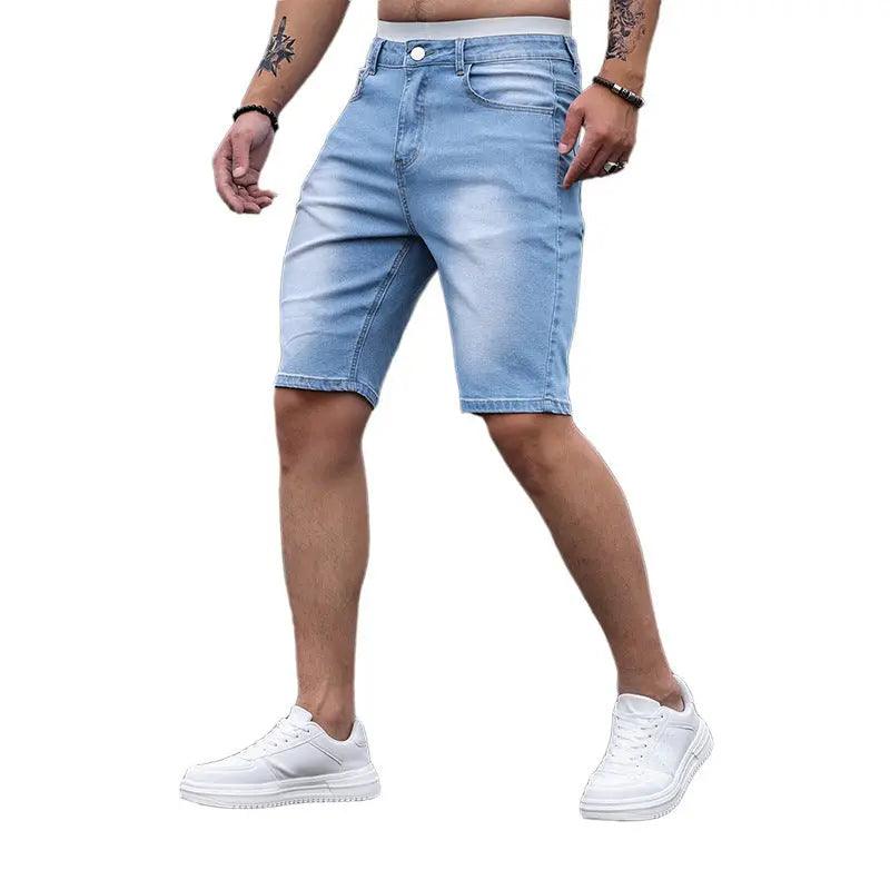 Stretch Denim Shorts - MRC STORE