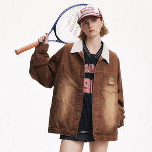 Vintage Punk Denim Jacket - MRC STORE