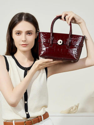 Genuine Leather Handbag - MRC STORE