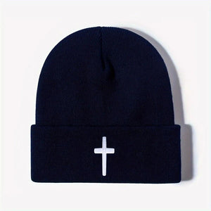 Embroidered Knit Cap - MRC STORE