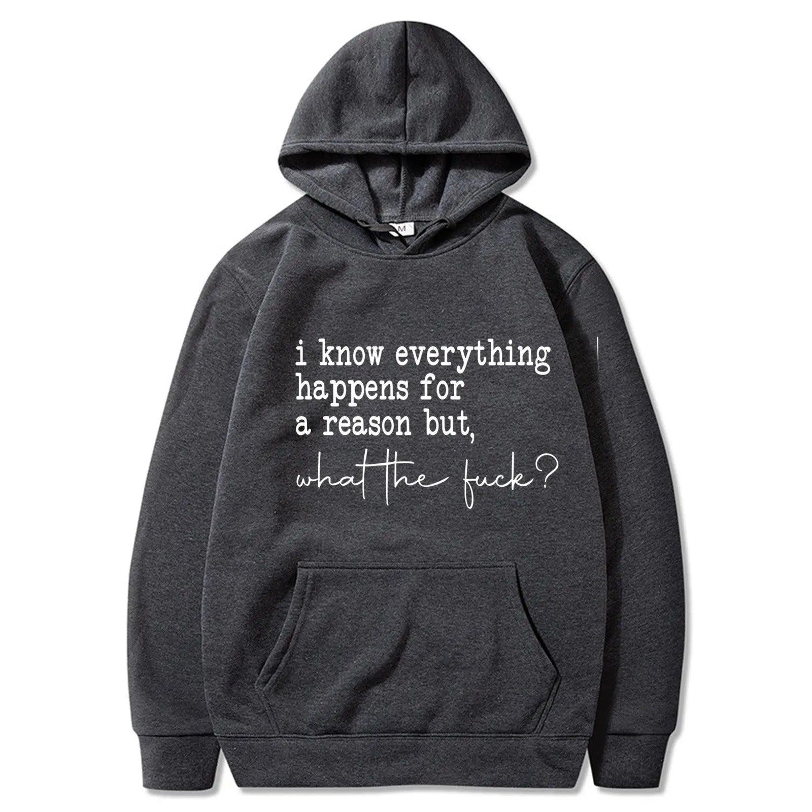 Printed Pullover Hoodie - MRC STORE