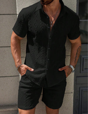 Men’s Casual Shirt - Loose Short Sleeve My Store