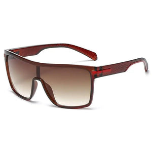 Large Frame One Piece Sunglasses - MRC STORE