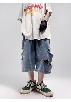 Retro Straight Shorts - MRC STORE