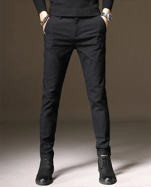 Slim Fit Elastic Pencil Pants - MRC STORE