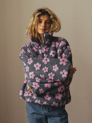 Winter Flowers Sweatshirt MRC STORE