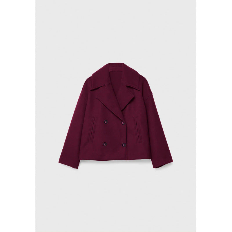 Ins Double-Breasted Lapel Blazer Jacket MRC STORE  70.00
