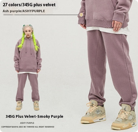 Men’s Velvet Sweatpants - Ankle Banded Pants My Store  52.14