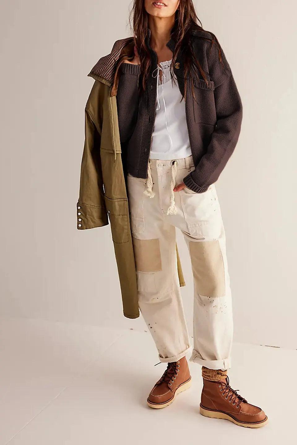 Knitted Cardigan Coat - MRC STORE