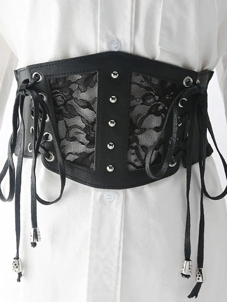 Lace Ladies Waistband Wide Elastic Corset Decoration - MRC STORE