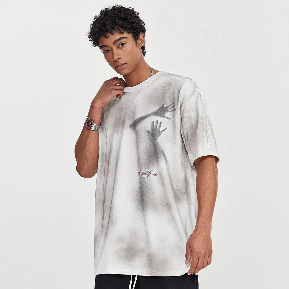 Fuzzy Figure Tie-Dye T-Shirt - MRC STORE