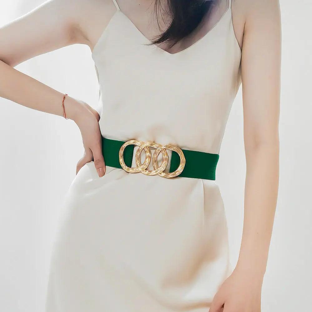 Ladies High-Sense Wide Belt - MRC STORE