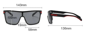 Large Frame One Piece Sunglasses - MRC STORE